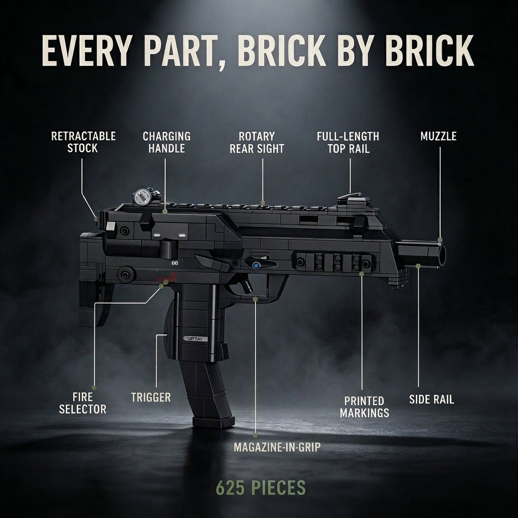 MP7 Submachine Gun | 625PCS