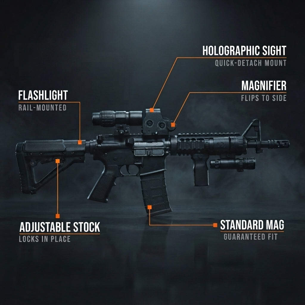 M4A1 2.0 High Fire Speed | Full Auto (Black)