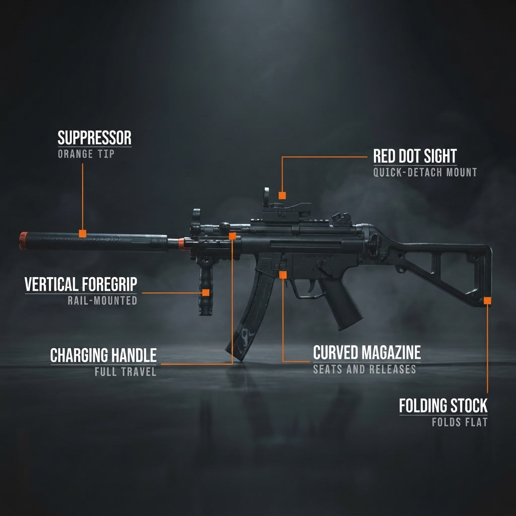 MP5 Submachine Gun | Full-Auto