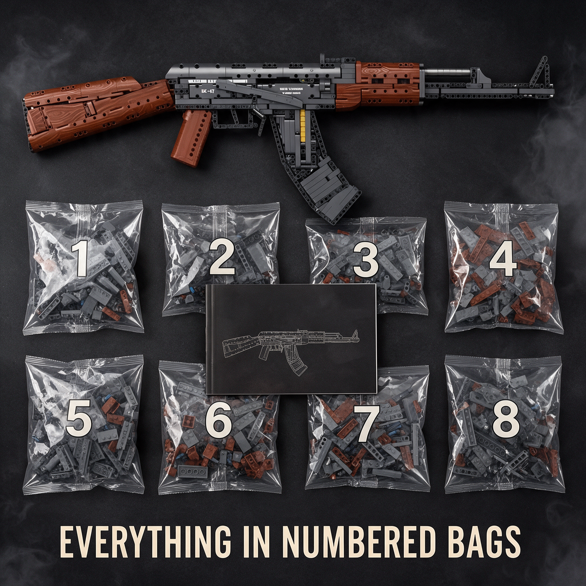 AK-47 Assault Rifle | 1238 PCS