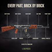 AK-47 Assault Rifle | 1238 PCS