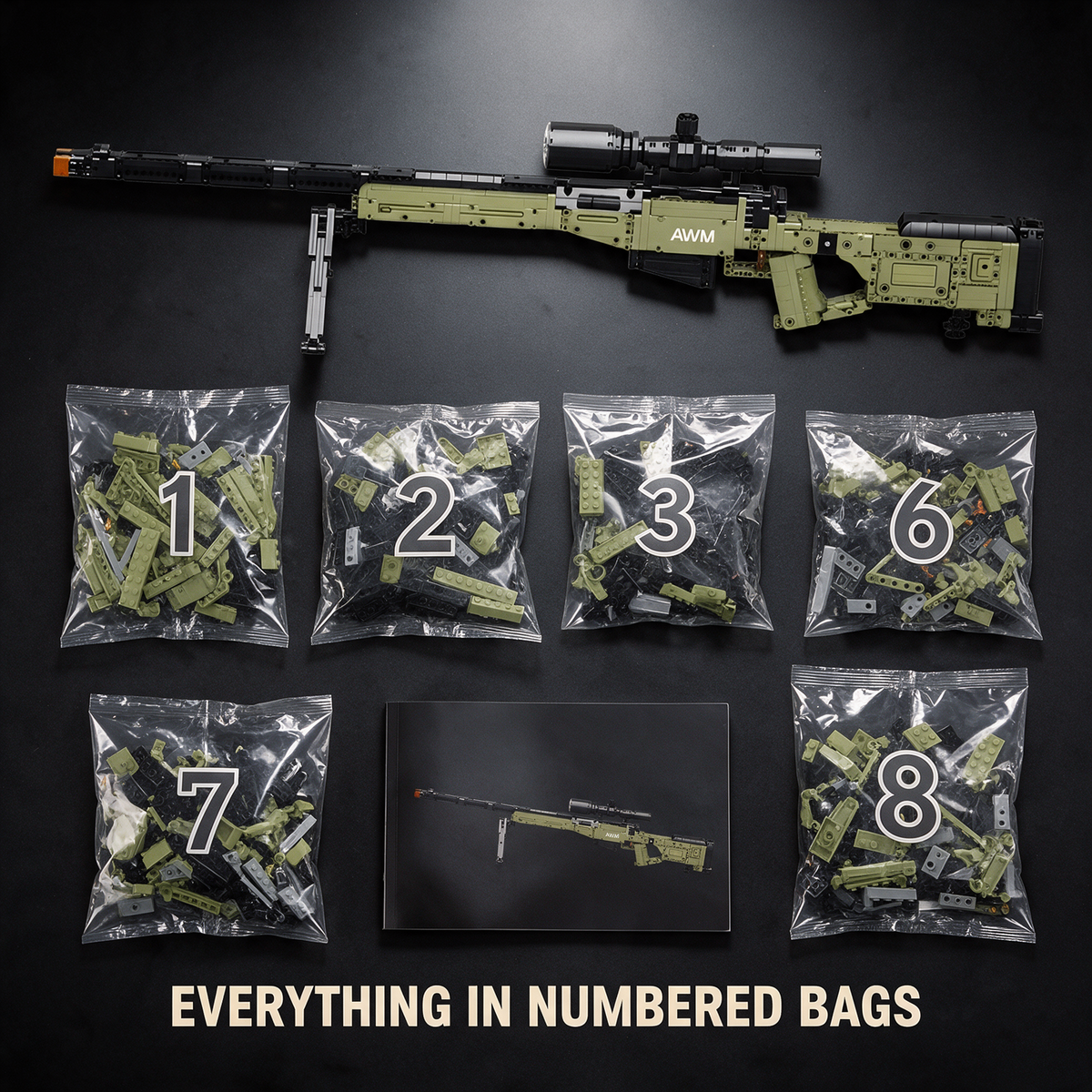 Magnum AWM Sniper | 1336 PCS