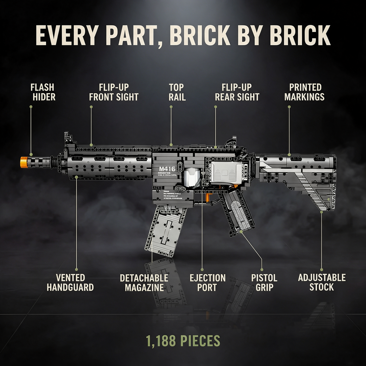 BW-416 Assault Rifle| 1188 PCS